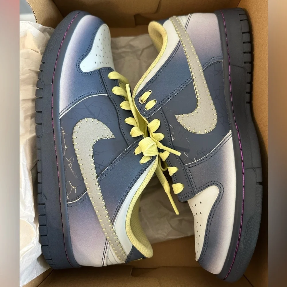 Nike Dunk Low I Am Fearless (GS) FQ8354491 Size 6Y / 7.5W Unisex EUC - Halloween